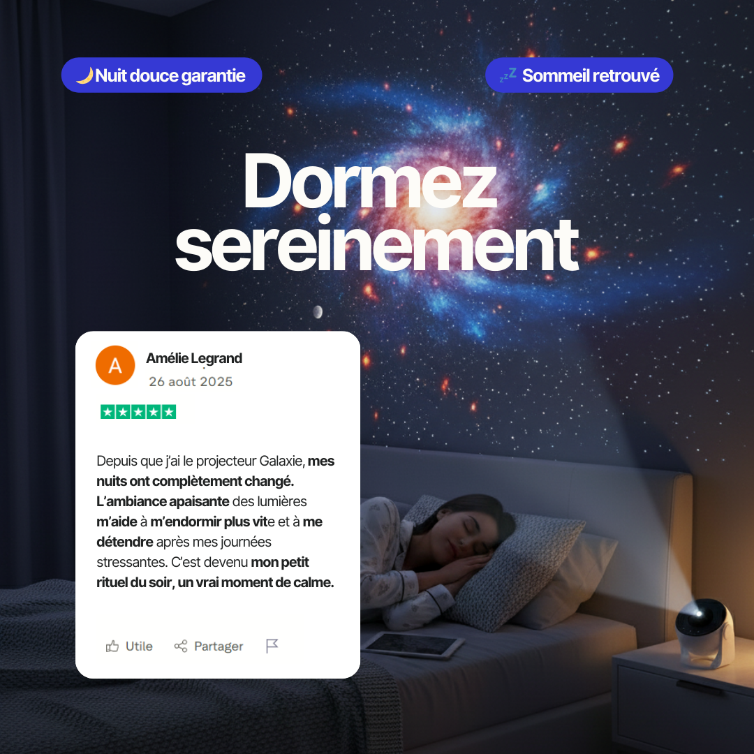 Projecteur galaxie PYXA