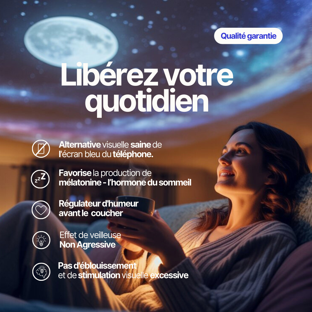 Projecteur galaxie PYXA